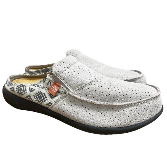 Spenco Women’s Siesta Slide Arizona Cloud Suede Mule Shoes Size 9 Wide - Picture 1 of 9